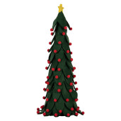 Brad Craciun textil multicolor Ø 15x45 cm