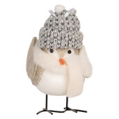 Figurina Pasare textil 11x7x12 cm