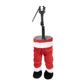 Ornament brad Picioare Mos Craciun 30x13x54 cm