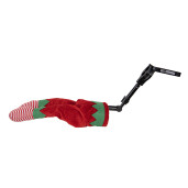 Ornament brad Picioare Spiridus textil 15x10x39 cm