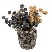 Vaza flori metal multicolor Flowers Ø 25x25 cm