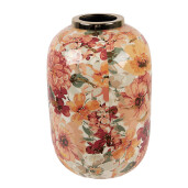 Vaza flori metal multicolor Flowers Ø 17x25 cm