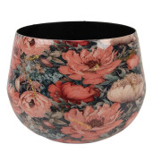 Vaza flori metal multicolor Flower Ø 13x10 cm