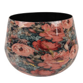 Vaza flori metal multicolor Flower Ø 13x10 cm