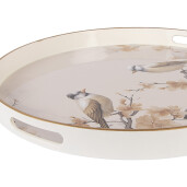 Tava servire plastic multicolor Ø 46x4 cm