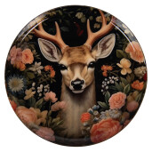 Suport pahar metal multicolor Ren Ø 11x1 cm