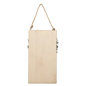 Decoratiune Craciun lemn 8x1x15 cm