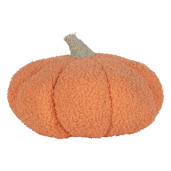 Dovleac Halloween decorativ poliester portocaliu bej Ø 35x22 cm