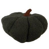 Dovleac Halloween decorativ poliester verde inchis maro Ø 35x22 cm