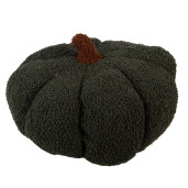 Dovleac Halloween decorativ poliester verde inchis maro Ø 30x18 cm