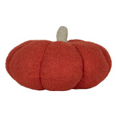 Dovleac Halloween decorativ poliester rosu bej Ø 20x14 cm