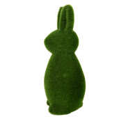 Figurina Iepuras Paste efect iarba verde  Ø 10x25 cm