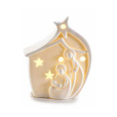 Decoratiune Nasterea Domnului led 6 x 6 x 12.5 cm