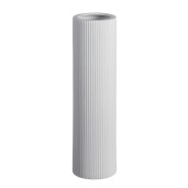 Vaza flori ceramica alba Blanque  13,5 x 48,5 cm