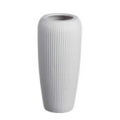Vaza flori ceramica alba Blanque 16 x 34,5 cm