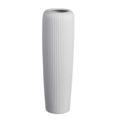 Vaza flori ceramica alba Blanque 13,5 x 46 cm