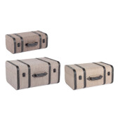 Set 3 valize decorative Riley 40x22x16h; 45x28x20h; 50x34x24h