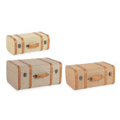 Set 3 valize decorative Wilfred 40x22x16h; 45x28x20h; 50x34x24h