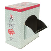 Cutie depozitare metal multicolor  16x10x18 cm