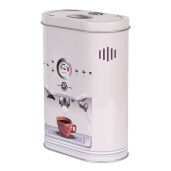 Cutie depozitare capsule cafea metal multicolor 14x8x19 cm