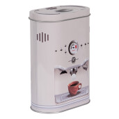 Cutie depozitare capsule cafea metal multicolor 14x8x19 cm