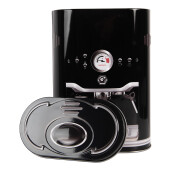 Cutie depozitare cafea metal multicolor 14x8x19 cm