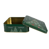 Cutie Craciun metal multicolor Happy Holidays 17x17x6 cm