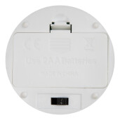 Lumanare ceara maro cu led Ø 8x13 cm