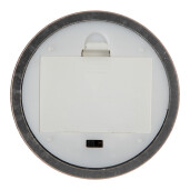 Candela led plastic maro Ø 8x10 cm