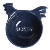 Set 2 boluri Gaina ceramica albastra 9x9x5 cm