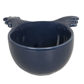 Set 2 boluri Gaina ceramica albastra 9x9x5 cm