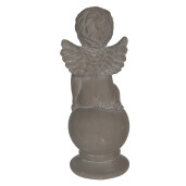 Figurina ceramica gri Inger 16x15x38 cm