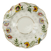 Ceasca portelan Flowers 12x9x6 cm, 15x2 cm, 200 ml