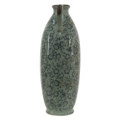 Vaza flori ceramica verde 16x45 cm