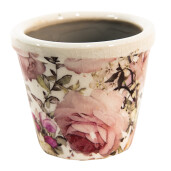 Ghiveci flori ceramica Roses 8x7 cm