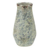 Carafa decorativa ceramica gri bej 20x14x25 cm