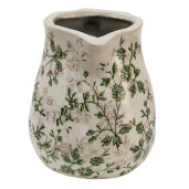 Carafa decorativa ceramica multicolora 16x13x15 cm
