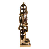 Figurina Spargatorul de Nuci portelan auriu 9x9x33 cm