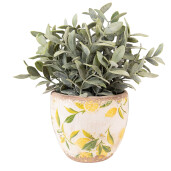 Ghiveci flori ceramica Lemon 12x11 cm