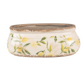Set 2 ghivece flori ceramica Lamai 23x10x9 cm