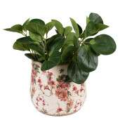 Ghiveci flori ceramica multicolora 18x16 cm