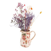Carafa decorativa ceramica multicolora 16x12x18 cm