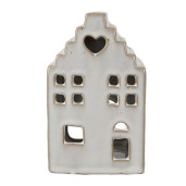Candela Casuta portelan bej 9x7x14 cm