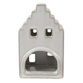 Candela Casuta portelan bej 9x7x14 cm