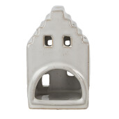 Candela Casuta portelan bej 7x6x11 cm