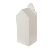 Casuta portelan bej 8x8x20 cm
