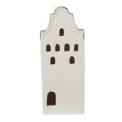 Casuta portelan bej 7x6x16 cm