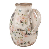 Carafa decorativa ceramica multicolora 20x16x22 cm