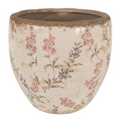 Ghiveci flori ceramica multicolora Ø 18x17 cm