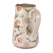 Carafa decorativa ceramica multicolora Rose 21x15x23 cm